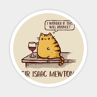 Sir Isaac Mewton Magnet